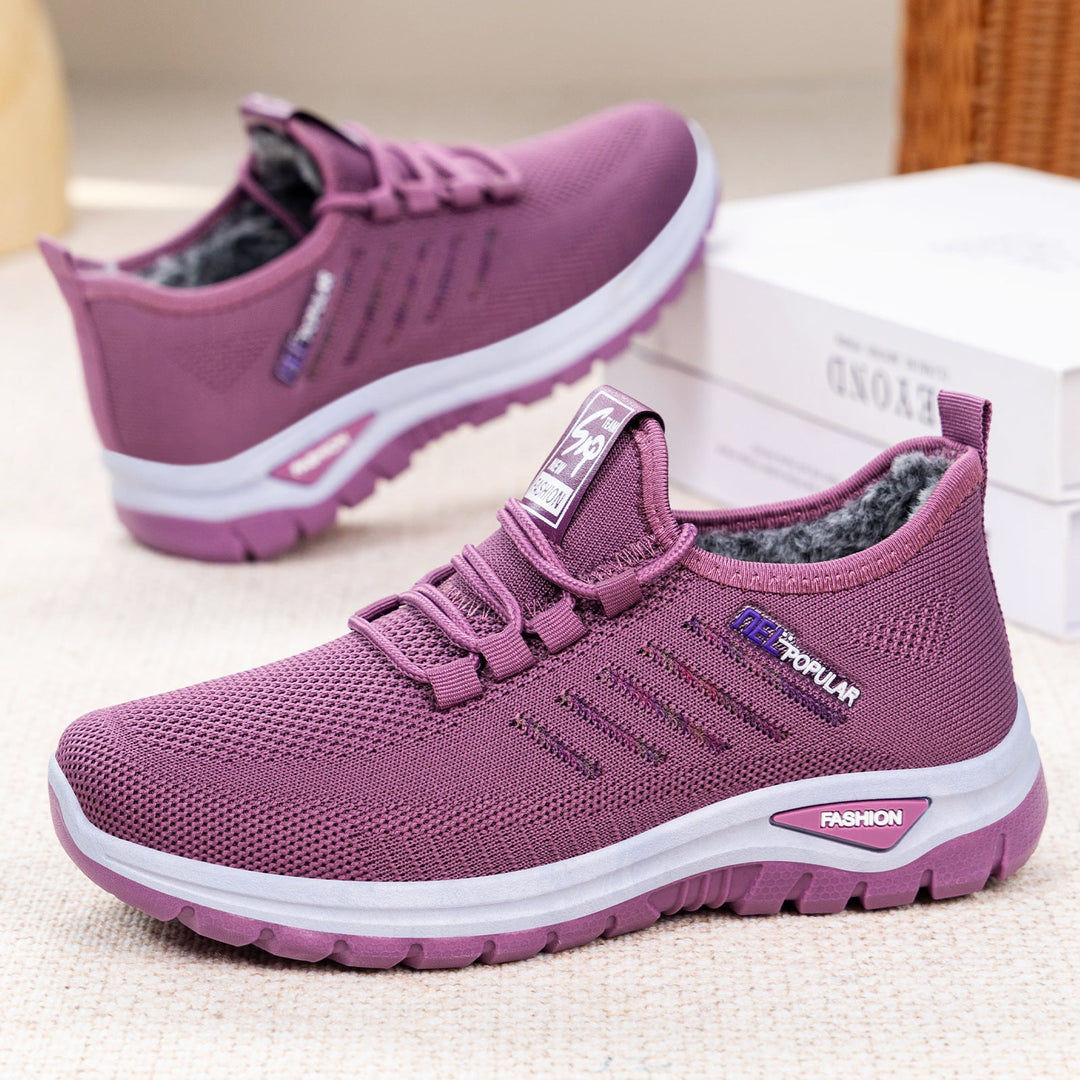 Damen Bequeme und warme Sneakers für den Alltag Drune