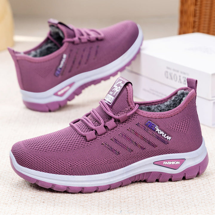 Damen Bequeme und warme Sneakers für den Alltag Drune