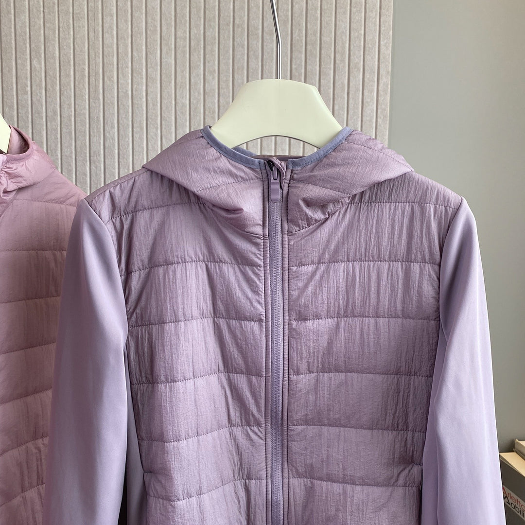 Damen Leichte Hybrid-Jacke mit praktischer Kapuze und isolierenden Einsätzen Drune