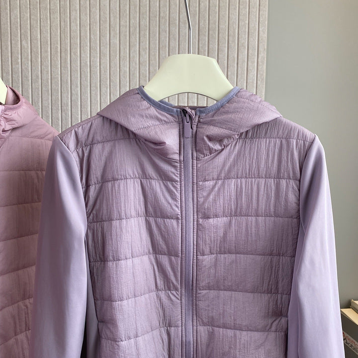 Damen Leichte Hybrid-Jacke mit praktischer Kapuze und isolierenden Einsätzen Drune