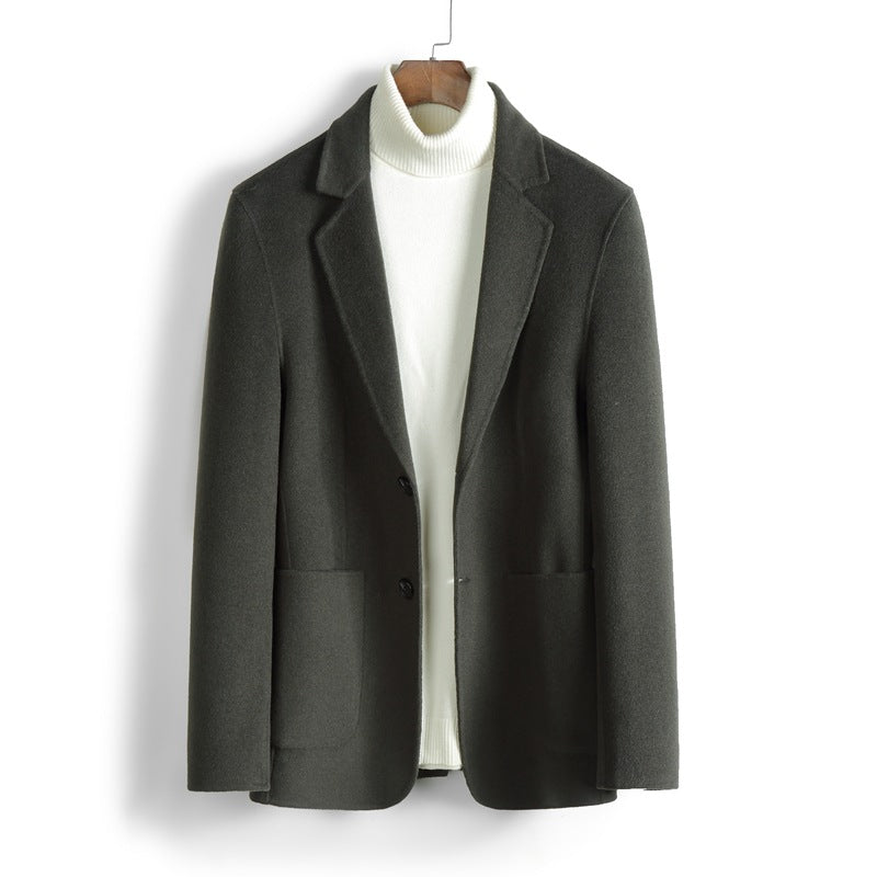 Frauen Sophisticated Wool Blend Blazer Drune