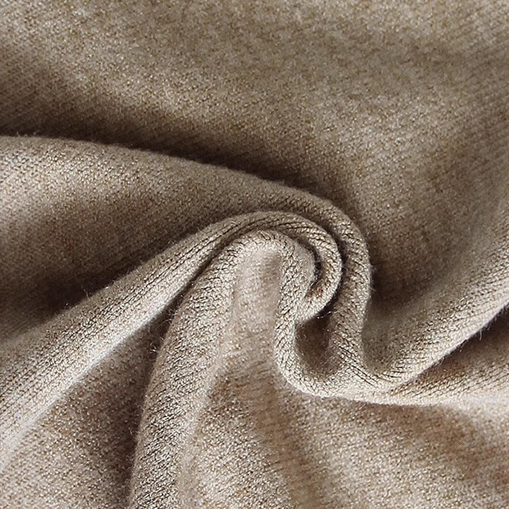 Damen Langer Faltenrock mit Knopfdetails Drune