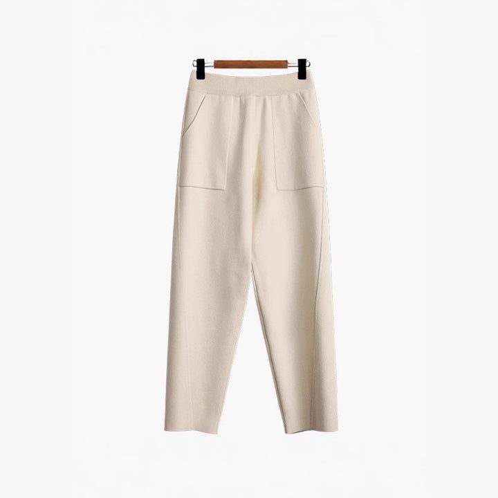 Damen Modische und bequeme Stoffhose Drune