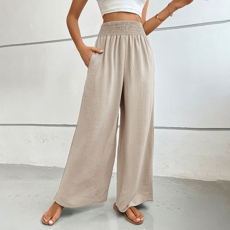 Damen Weite, bequeme Palazzo-Hose Drune