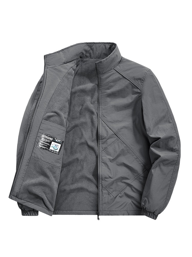 Herren Leichte Übergangsjacke mit Fleece-Futter Drune