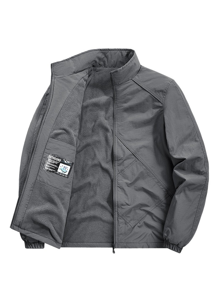 Herren Leichte Übergangsjacke mit Fleece-Futter Drune