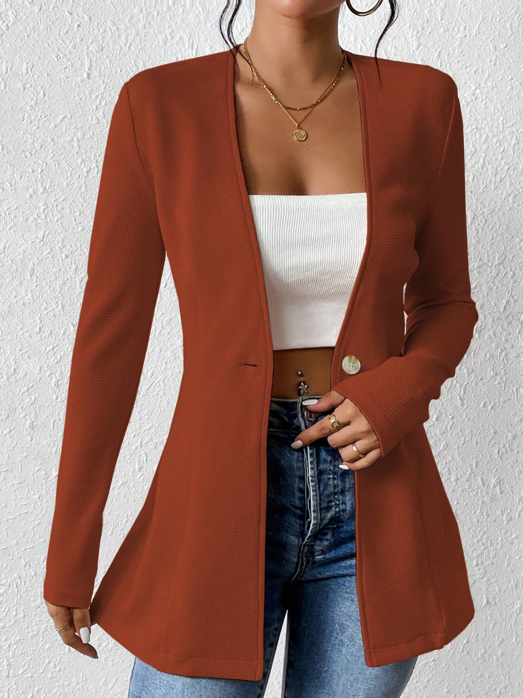 Damen Eleganter Blazer Drune