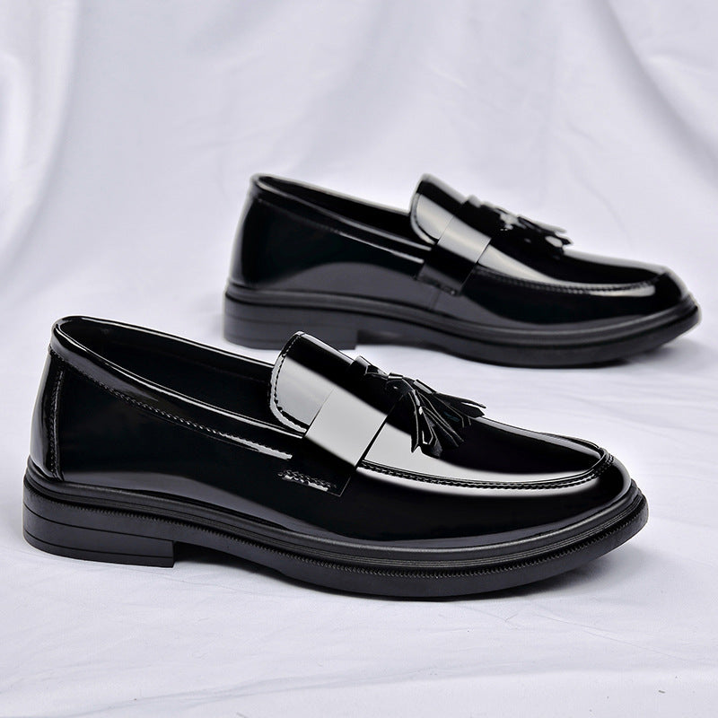 Herren Quasten Slipper mit glänzendem Finish Drune