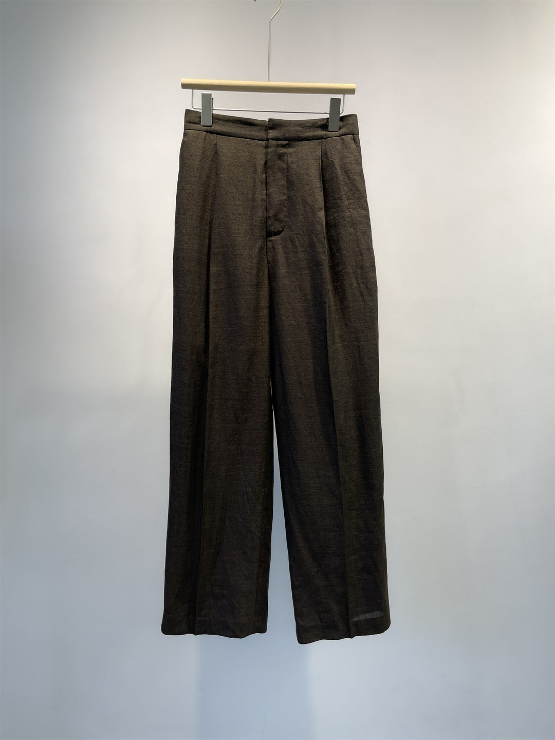 Damen Maßgeschneiderte Weite Leinenhosen Drune 1787623024