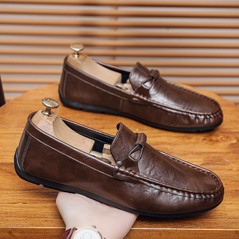 Herren Elegante Mokassins mit feinen Details Drune