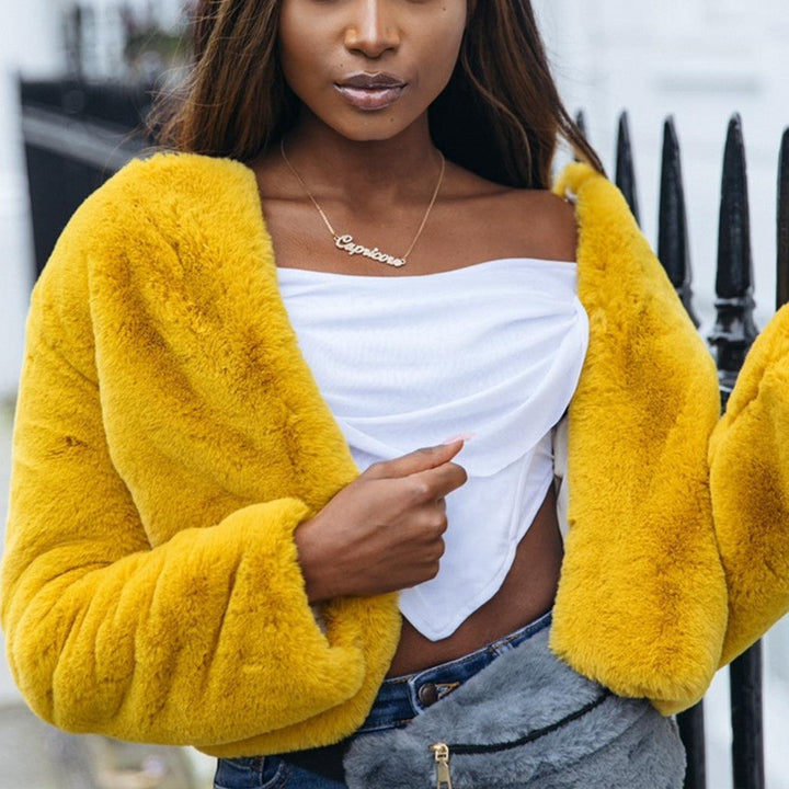 Damen Kuschelige Fleecejacke mit modischem Schnitt Drune