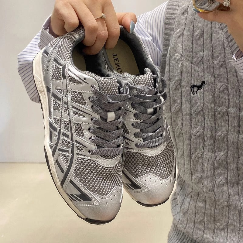 Damen Sportschuhe mit atmungsaktivem Mesh-Obermaterial und komfortabler Dämpfung Drune