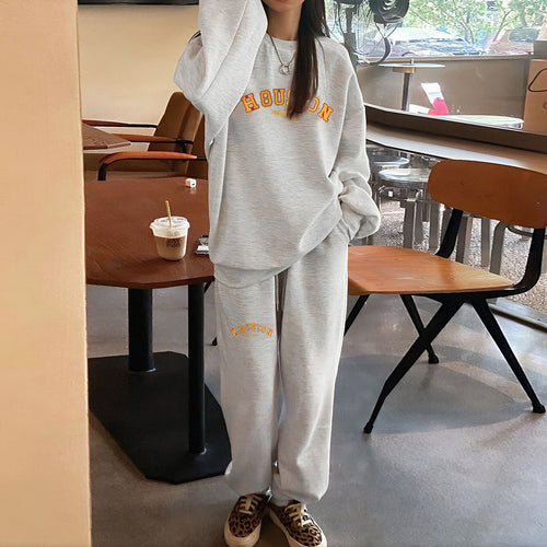 Damen Casuales Sweatpants-Set Drune