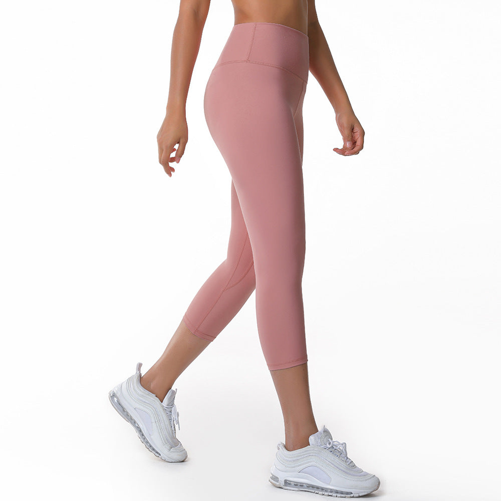 Damen Hochleistungs-Leggings mit hoher Taille und atmungsaktivem Stoff Drune