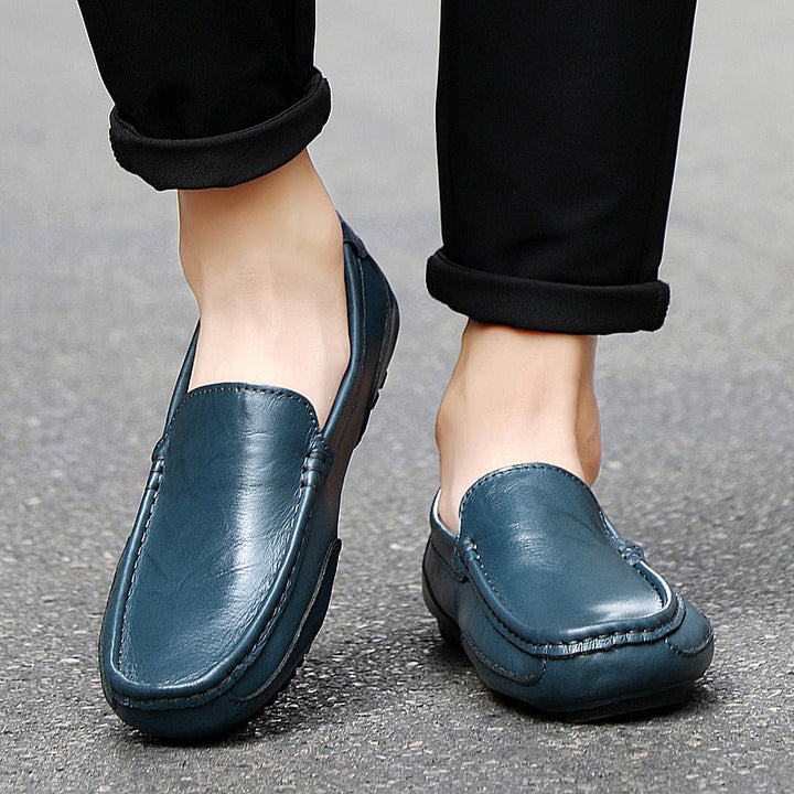 Herren Elegante Mokassins aus weichem Leder Drune