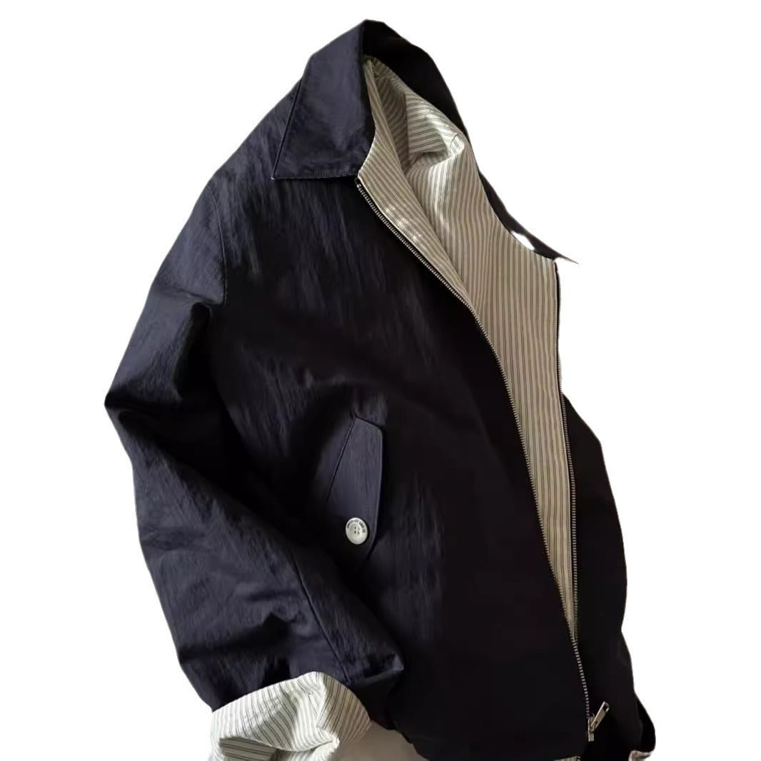 Damen Modische und lässige Jacke Drune