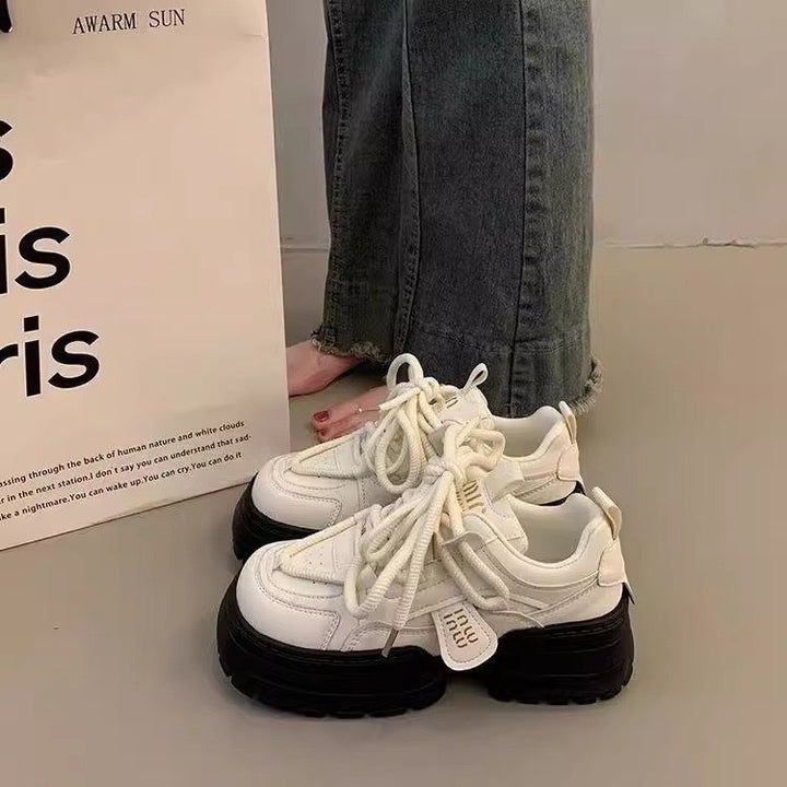 Damen modische Chunky Sneakers für urbanen Lifestyle Drune