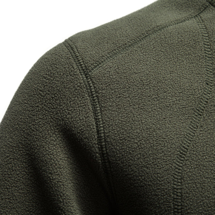 Herren Outdoor-Fleecejacke mit Stehkragen und Reißverschluss-Brusttasche Drune