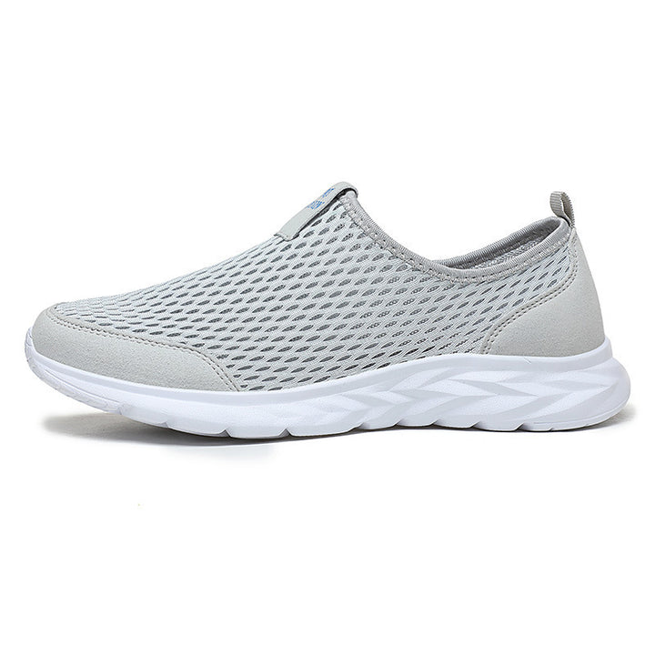 Unisex Atmungsaktive Schlupfsneaker aus Mesh mit rutschfester Leichtsohle Drune
