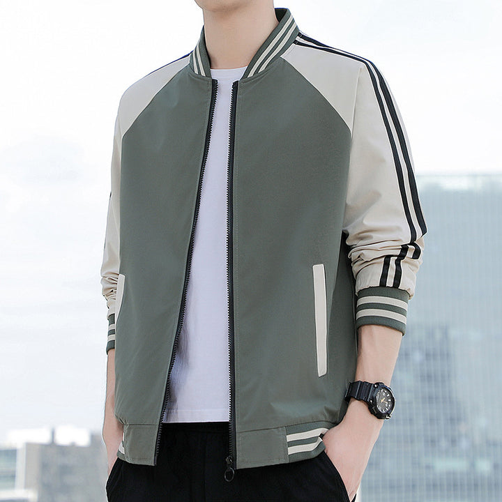 Herren Sportliche Bomberjacke mit seitlichen Taschen Drune