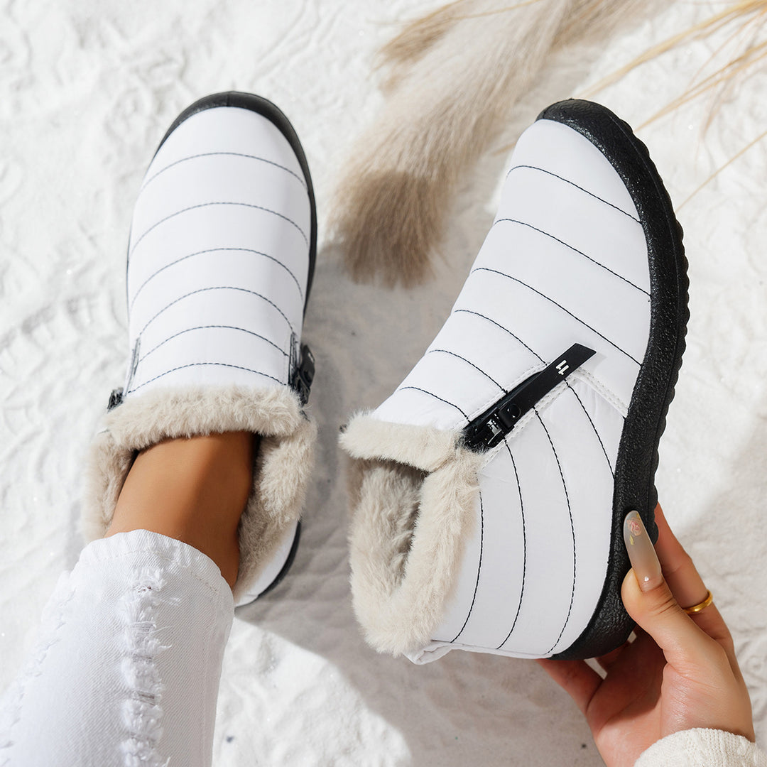 Damen Komfortable Winterboots mit kuscheligem Innenfutter Drune