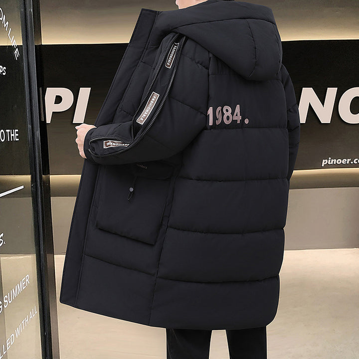 Damen Langen gefütterten Winterparka Drune