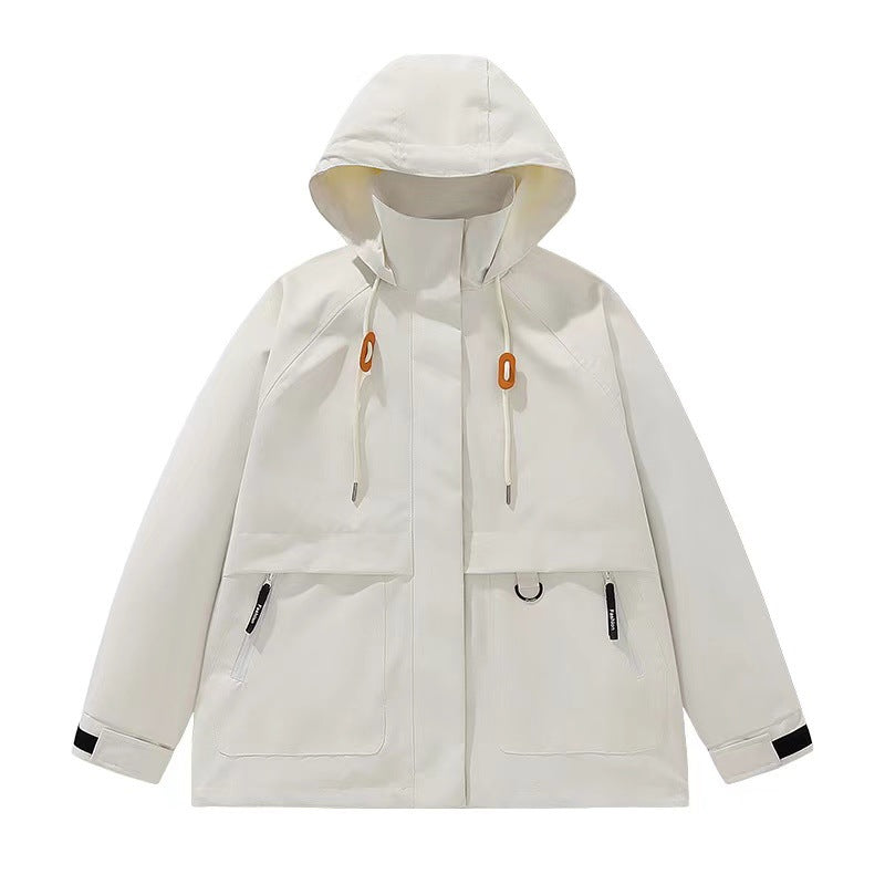 Herren Wattierte Softshell-Funktionsjacke mit Kapuze, Fleece-Innenfutter & verdecktem Reißverschluss Drune