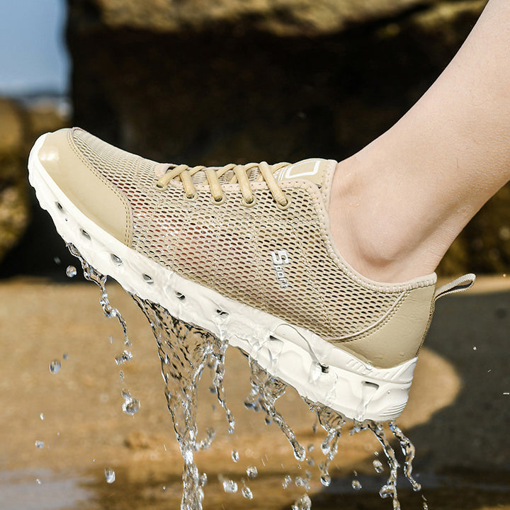 Unisex nan Schlupfsneaker im Chelsea-Stil mit elastischem Schaft, verdecktem Reißverschluss und stufenförmiger Komfortplattformsohle Drune