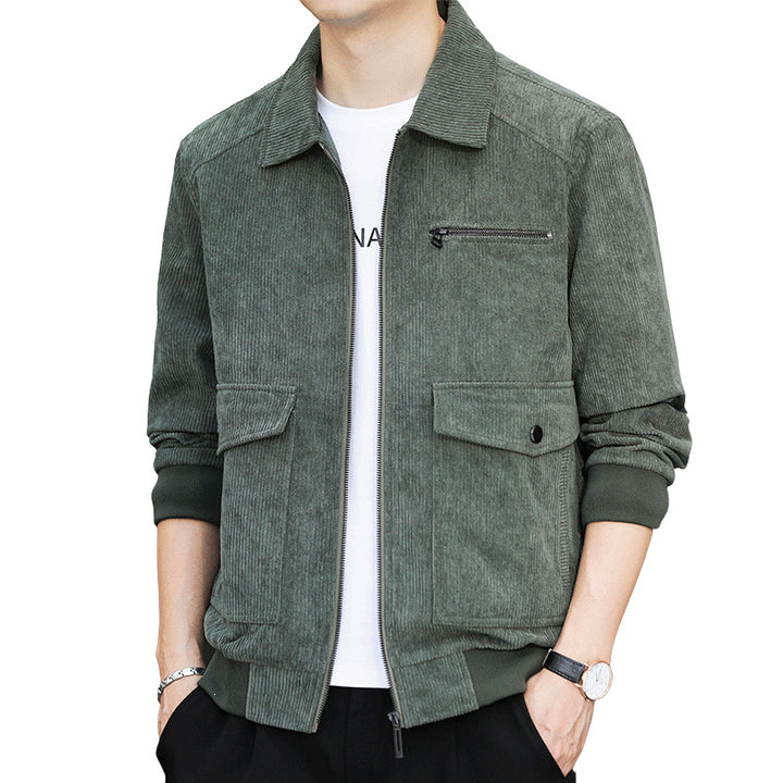 Herren Moderne Utilityjacke mit praktischen Taschen Drune