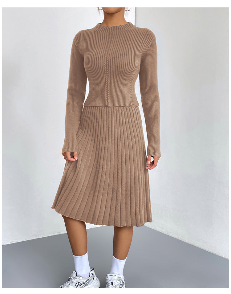 Drune | A-Linie Rock Strickpullover Set