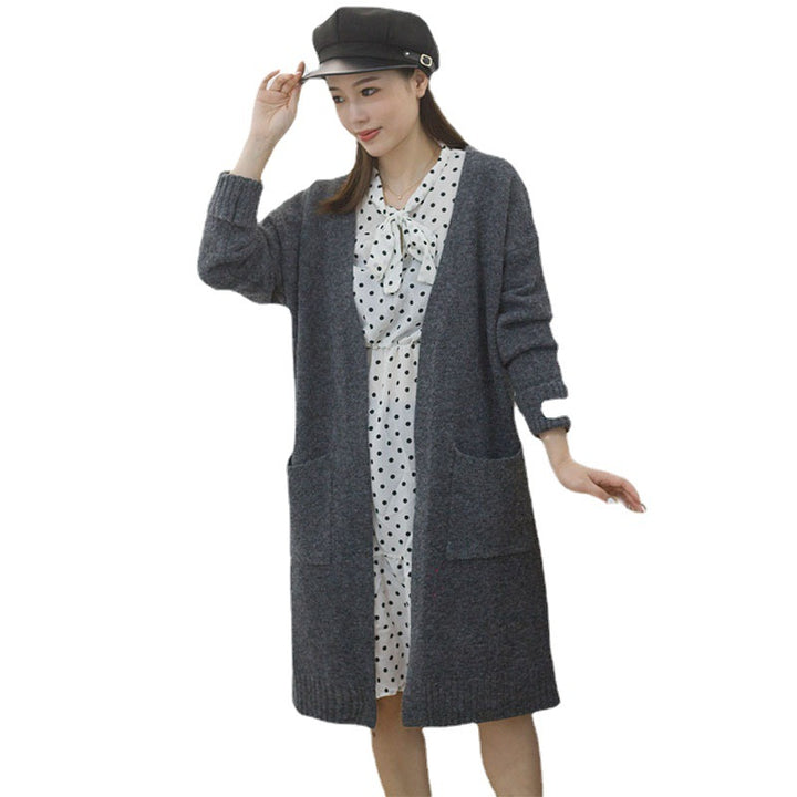Damen Oversize-Strickjacke mit Taschen Drune