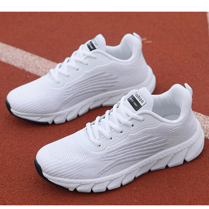 Herren Laufschuhe mit atmungsaktivem Obermaterial und stoßdämpfender Sohle Drune