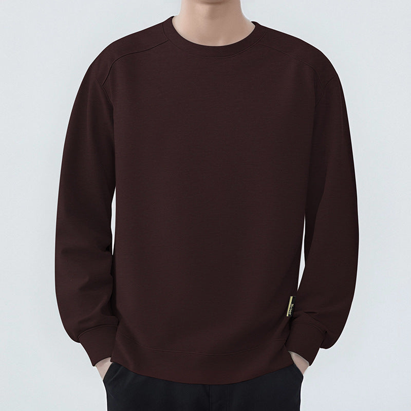 Herren Lässiges Oversize-Sweatshirt mit Raglanärmeln und angerauter Innenlage Drune