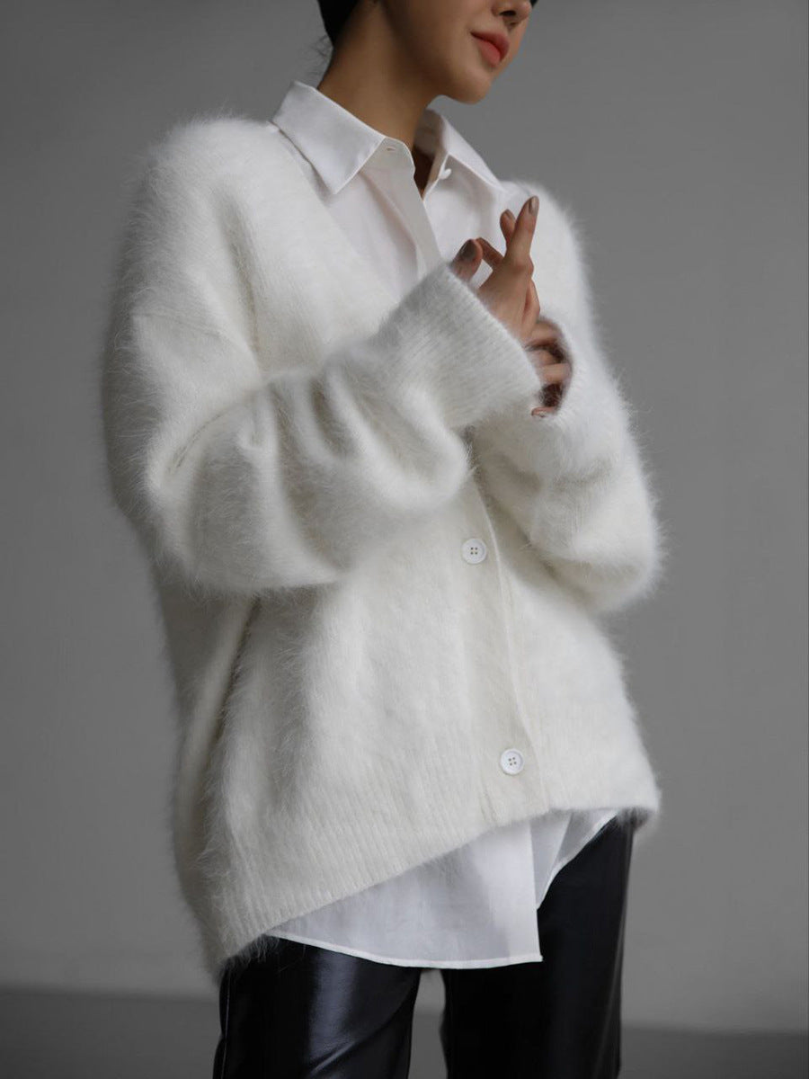 Drune | Lässige und Modische Winter Strickjacke