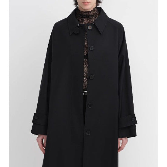 Damen Elegante lange Trenchcoat Drune