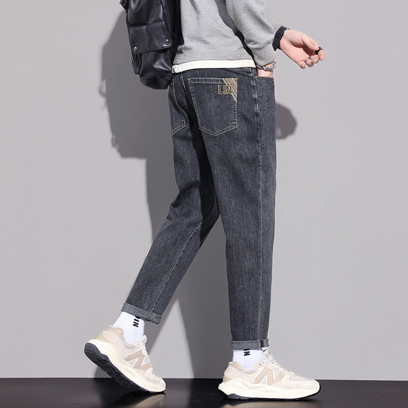 Herren Bequeme und modische Relaxed Fit Jeans Drune