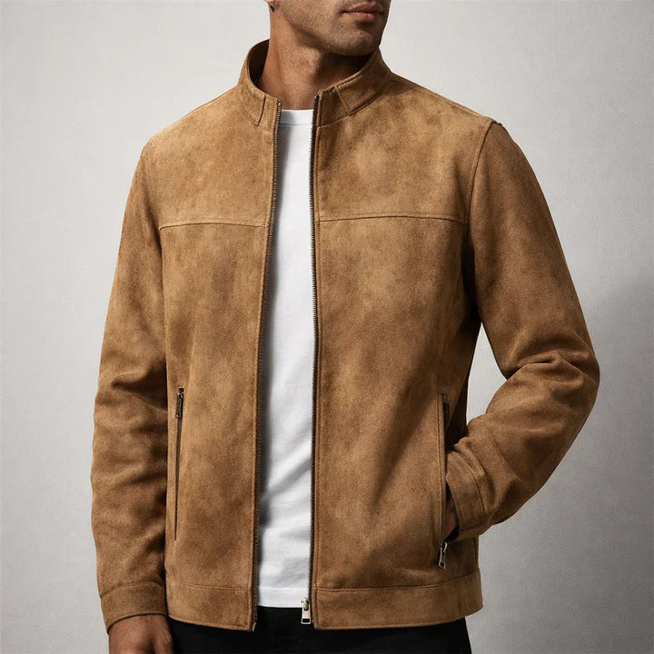 Herren Modische und Bequeme Suede Jacke