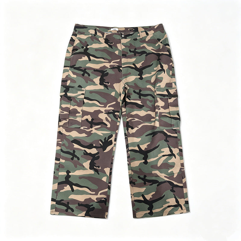 Herren Camouflage Cargo-Hose Drune