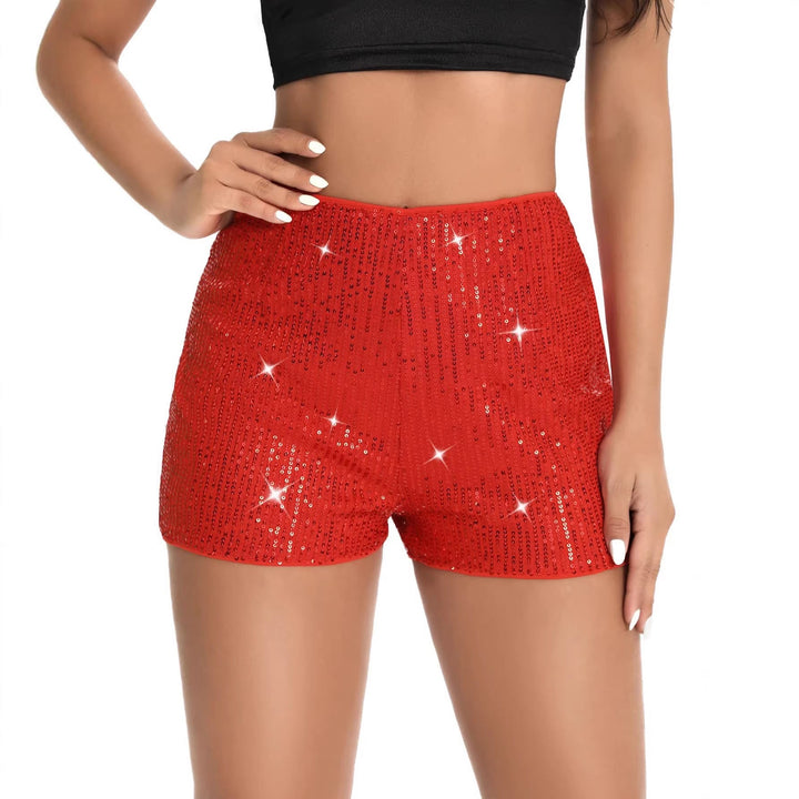 Damen glamouröse Pailletten-Shorts Drune