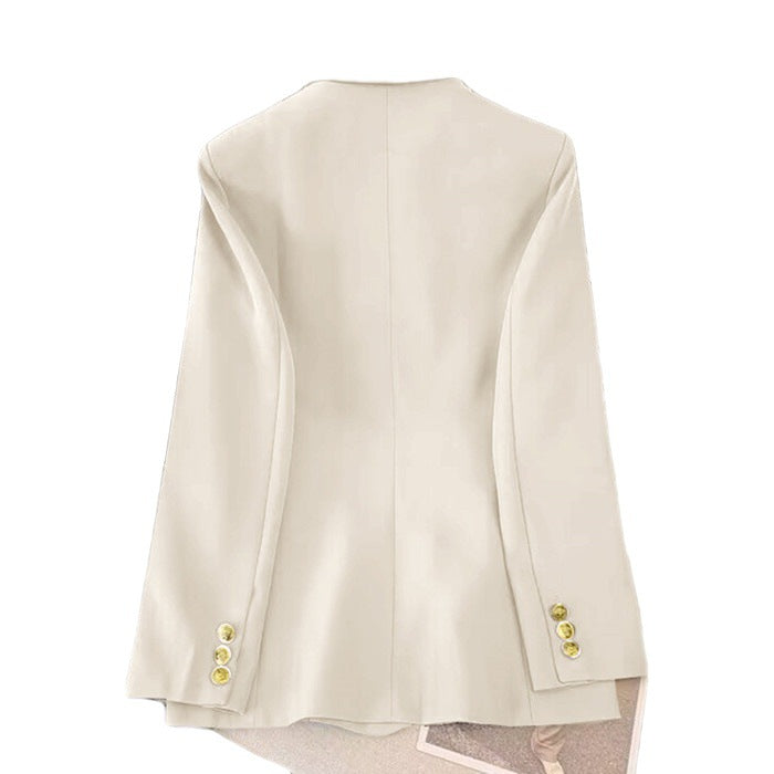 Damen Eleganter doppelt geknöpfter Blazer Drune