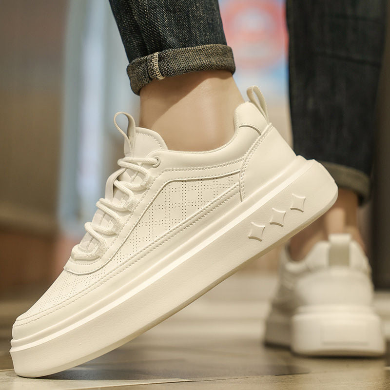 Damen modische Sneakers mit atmungsaktiver Mesh-Oberfläche und stoßdämpfender Sohle Drune