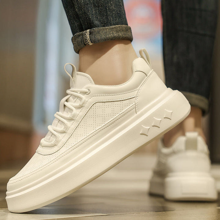 Damen modische Sneakers mit atmungsaktiver Mesh-Oberfläche und stoßdämpfender Sohle Drune
