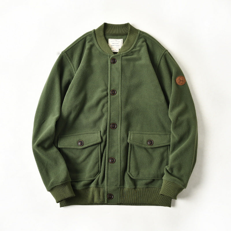 Herren Fleecejacke mit praktischen Taschen Drune