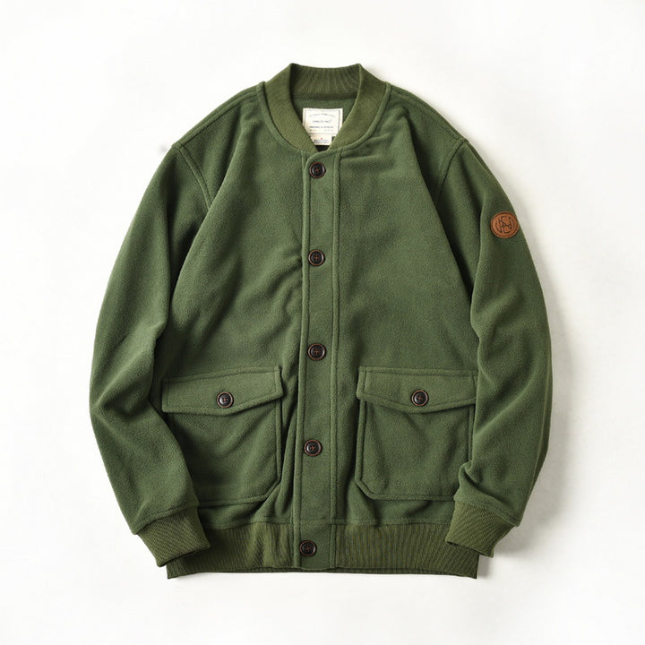 Herren Fleecejacke mit praktischen Taschen Drune