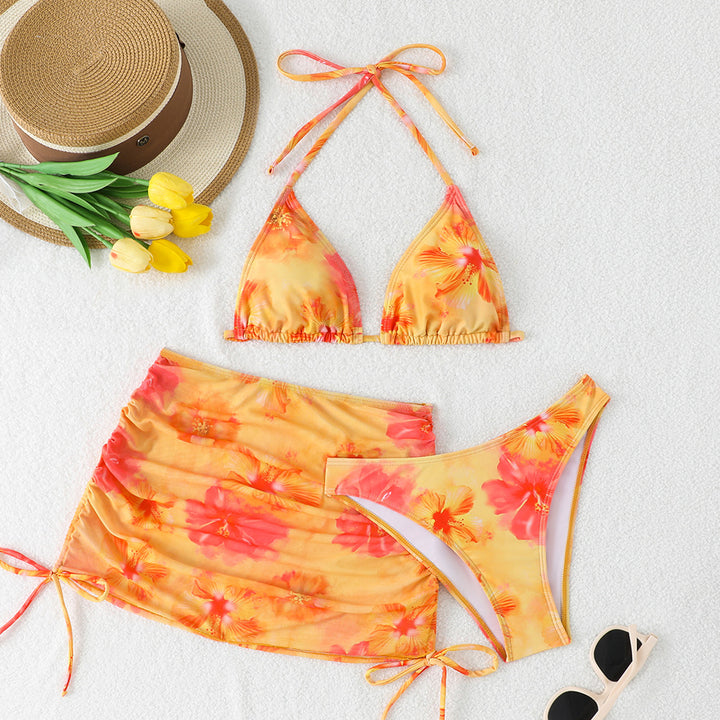 Damen Raffiniertes Bikini-Set mit verspielten Details Drune