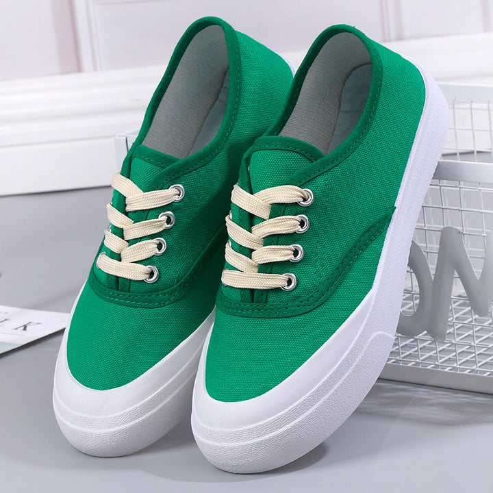 Damen Sportliche Segelschuhe mit klassischem Schnürdesign und rutschfester Sohle Drune