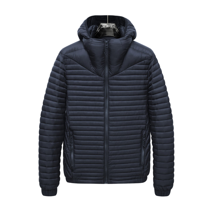Herren Leichte Steppjacke mit Kapuze Drune