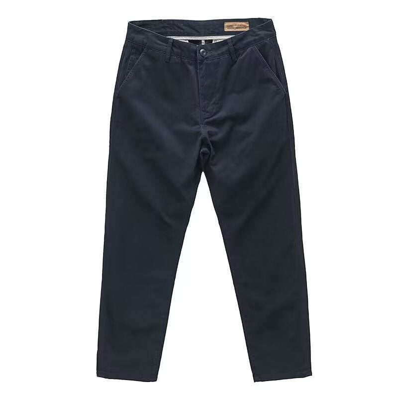 Herren Modische Chino-Hose mit elastischem Bund Drune