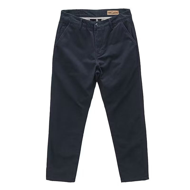 Herren Modische Chino-Hose mit elastischem Bund Drune