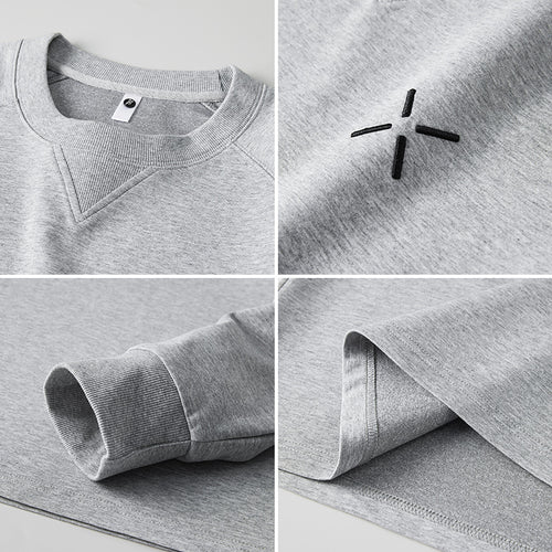 Herren Sportlicher Crewneck-Sweatshirt Drune